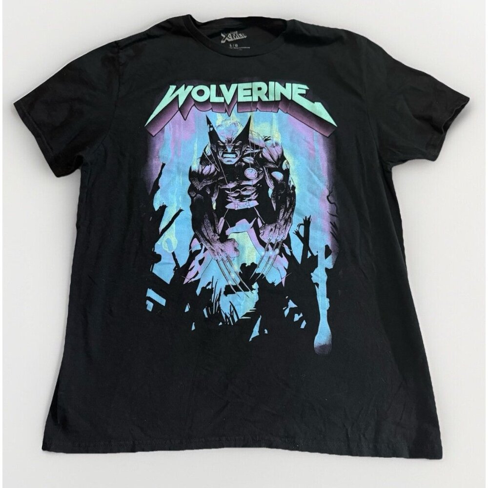 Wolverine‎ T-Shirt Men's Large Short Sleeve Graphic